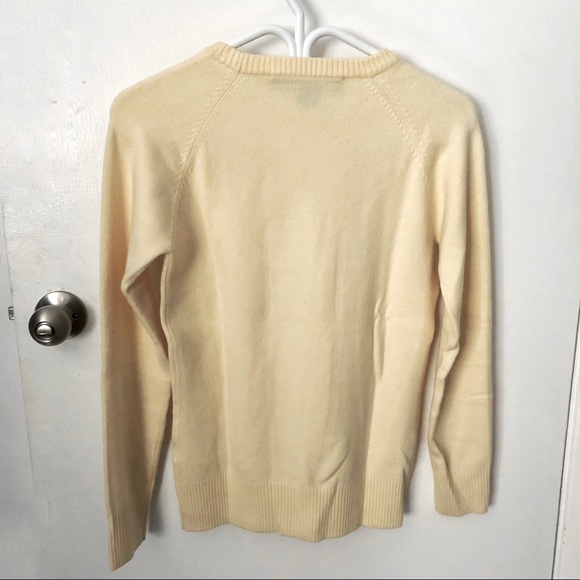 French Connection small butter yellow Sweater - Picture 2 of 4